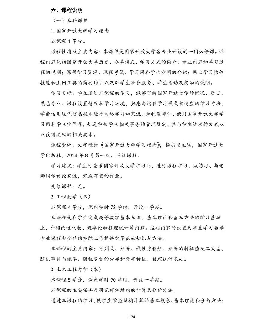 土木工程专业(本科)