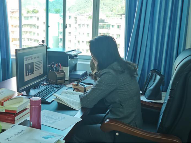 铜仁广播电视大学开展“知史爱党·忠诚奋进”党史学习教育直播课