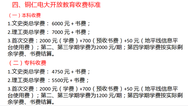 铜仁广播电视大学2022年招生简章