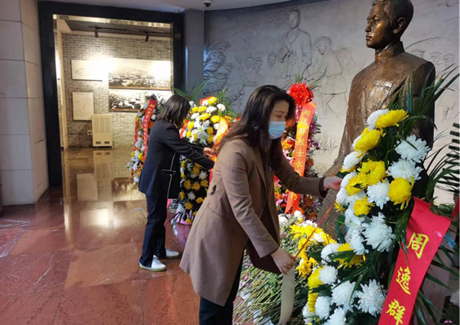 铜仁广播电视大学开展“缅怀革命烈士 传承红色精神”主题党日活动