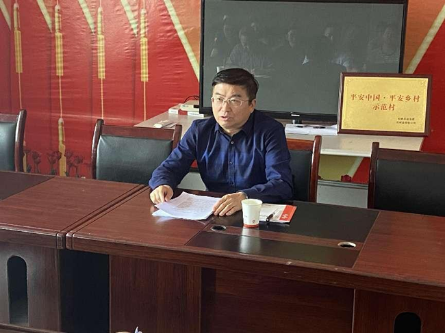 铜仁广播电视大学深入乡村振兴联系村宣讲省第十三次党代会精神