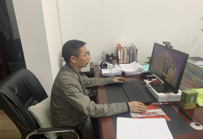 铜仁广播电视大学组织收看“国开大讲堂·国家安全教育公开课”