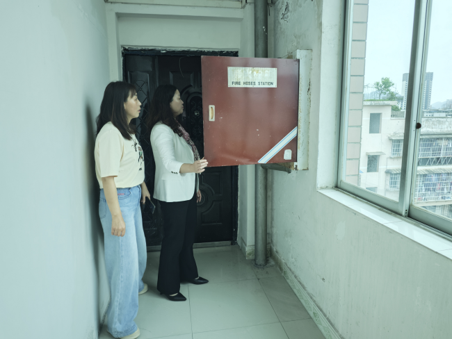 铜仁开放大学开展节前校园安全隐患排查