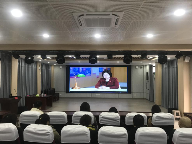 铜仁开放大学组织全市开放教育师生收看国家开放大学2025年春季学期“开学第一课