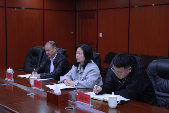 田茂琴带队赴贵州开放大学进行汇报交流