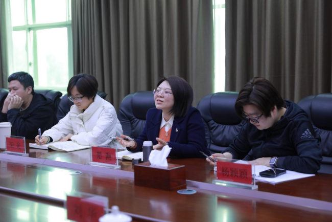 田茂琴带队赴贵州开放大学进行汇报交流