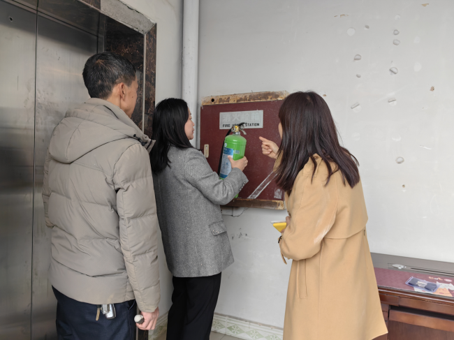 铜仁开放大学开展校园安全检查